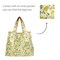 Wrapables Medium Foldable Tote Nylon Reusable Grocery Bags, Lemons